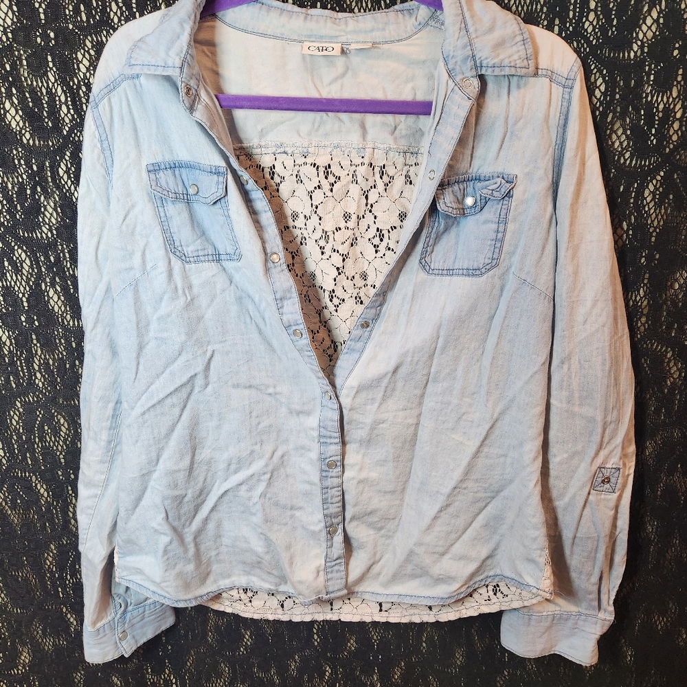 lace shirt